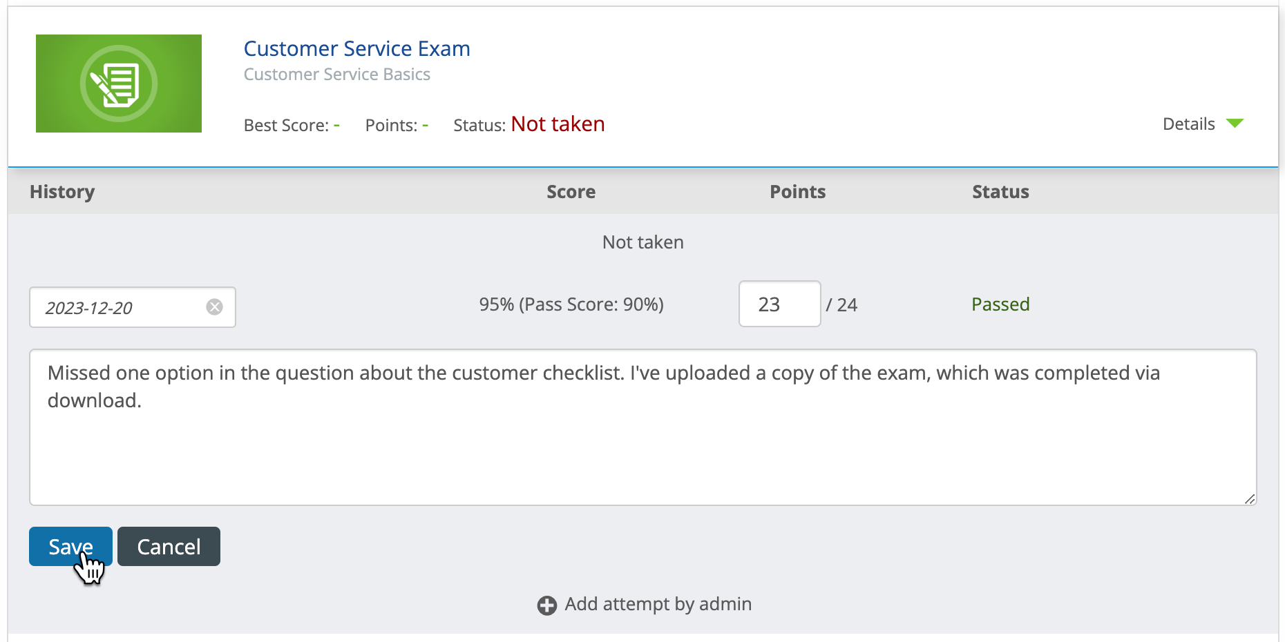 Track Offline Exams – UKG Learning